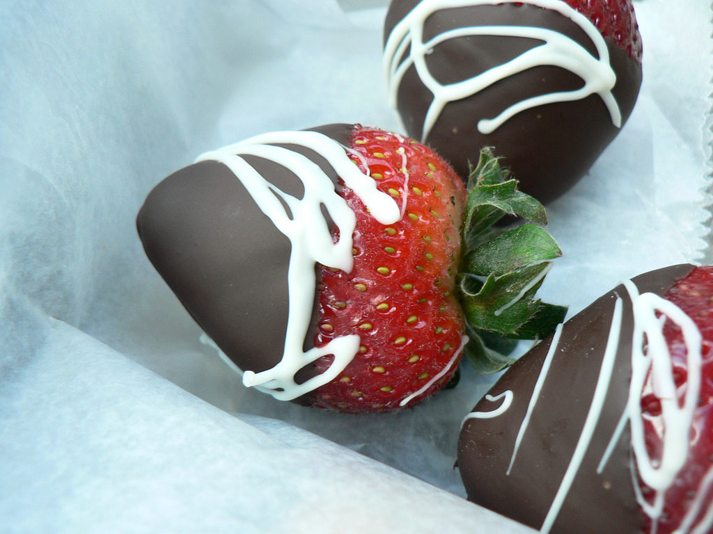 Chocolate-covered strawberries